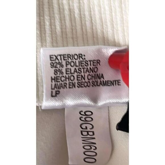 Gianni Bini Women’s Size 6 Pure White Lined Pull on Stretch Straight Leg Pants - Picture 4 of 7